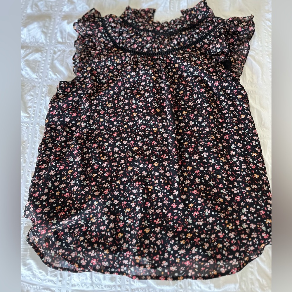 Loft floral blouse